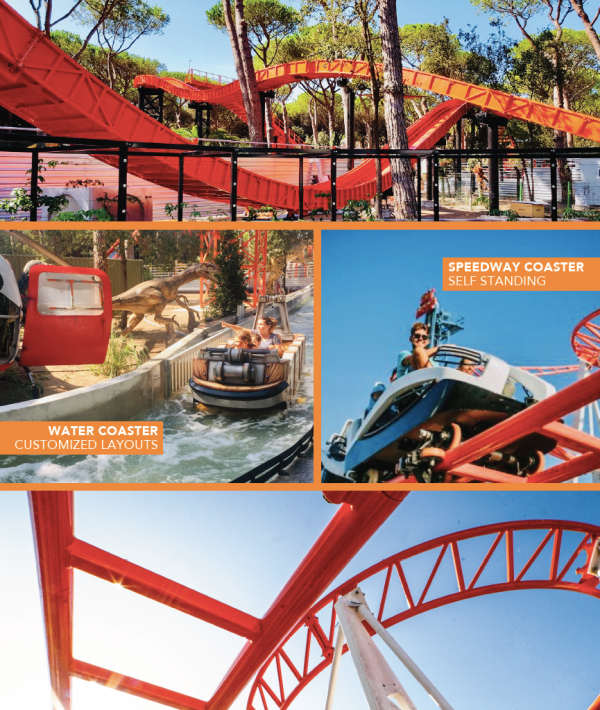 Coasters and Flume